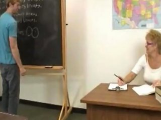 Teacher Denies Orgasm